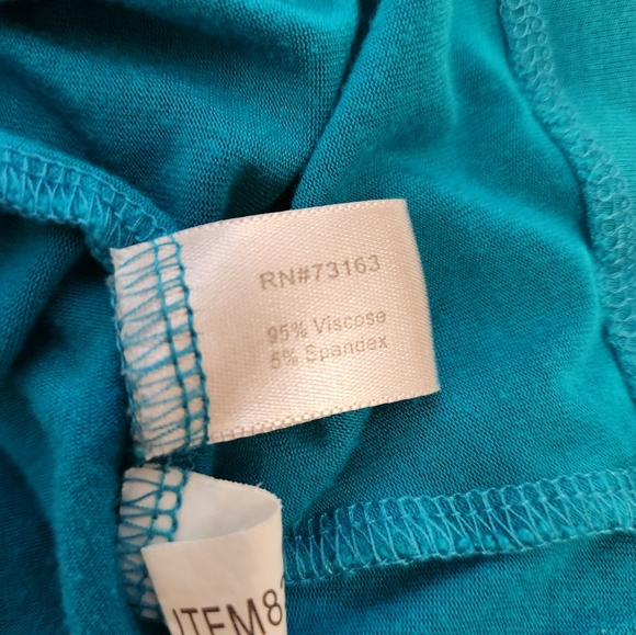 Boston Proper Sleeveless Top S Turquoise - Picture 5 of 6